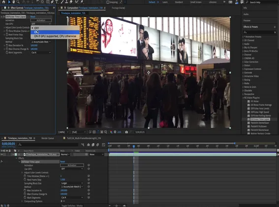 Multi-Frame Rendering - Variables that affect processing time
