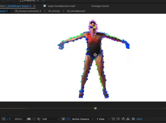 RE:Flex - Moving Morph:Morphing between Moving Images - ex.2
