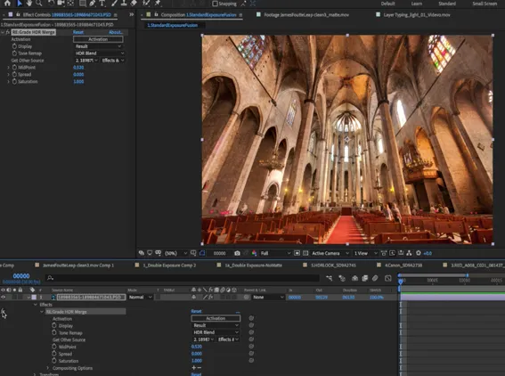 More than one way to blend - RE:Grade HDR Merge - Part 1