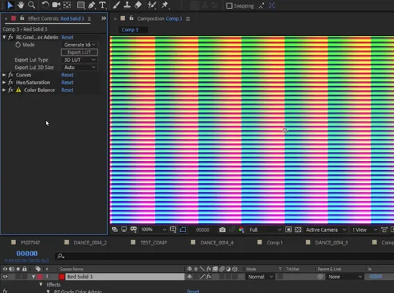 Color LUT in RE:Grade Basics