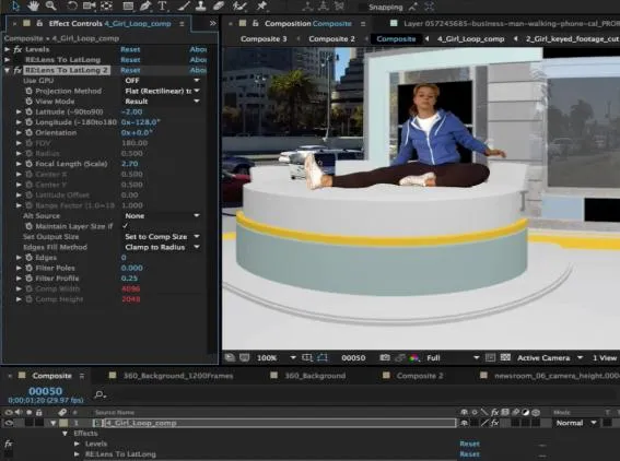 RE:Lens Working with 360 Virtual Sets