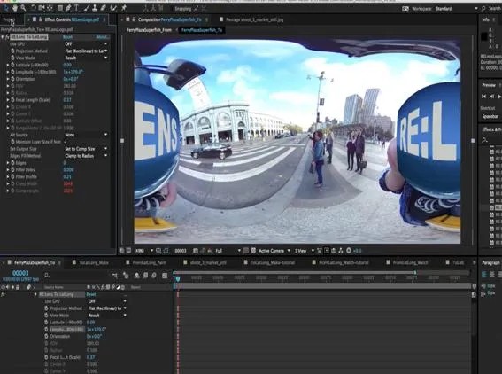Motion Graphics and RE:Lens