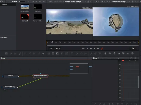 Resolve - Handling Clips with different Input and Output size