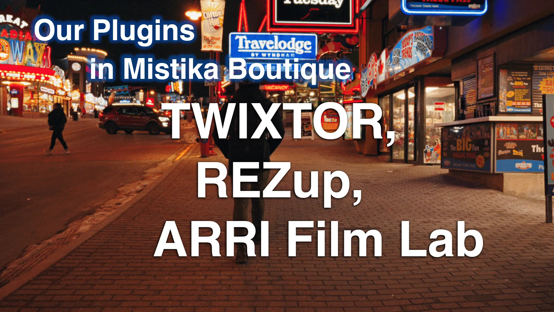 Our Plugins in Mistika Boutique