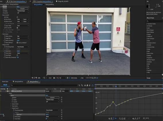 Twixtor, Time Remapping and Excel